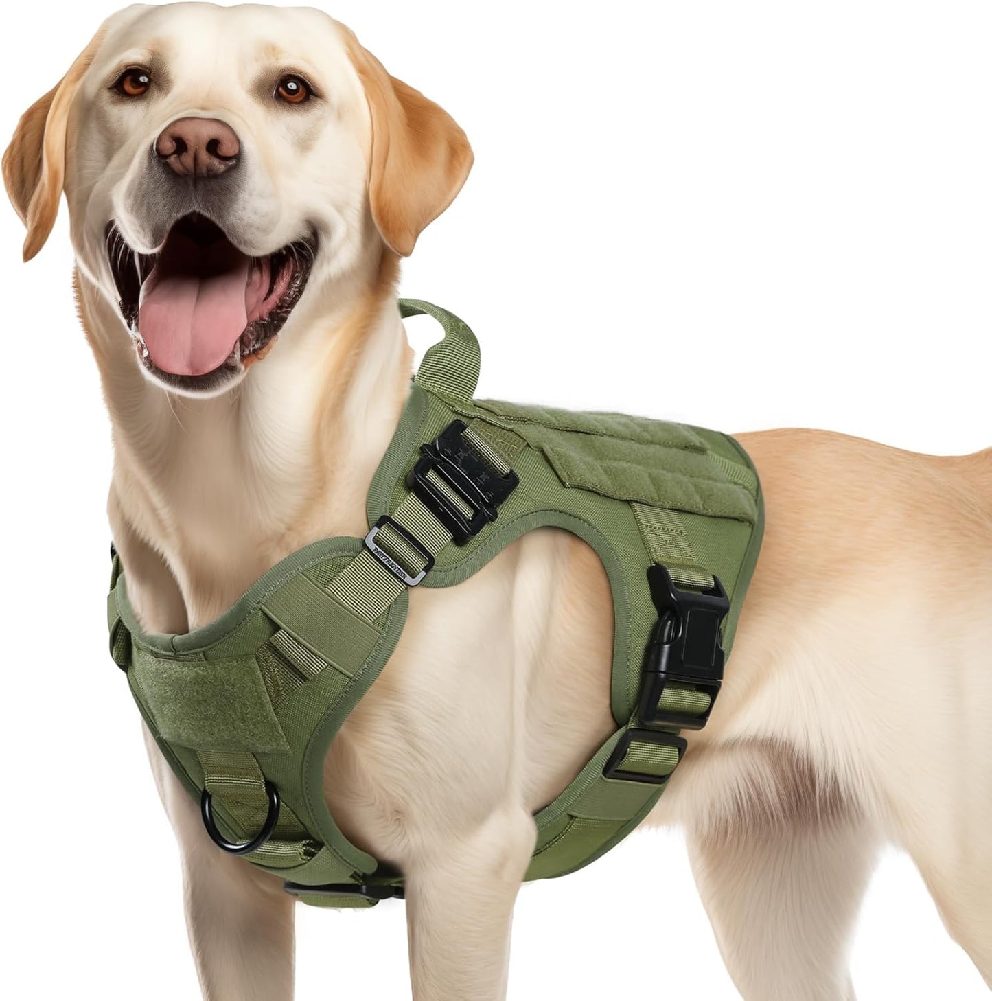 rabbitgoo Tactical Dog Harness for Medium Breeds, Heavy Duty Vest