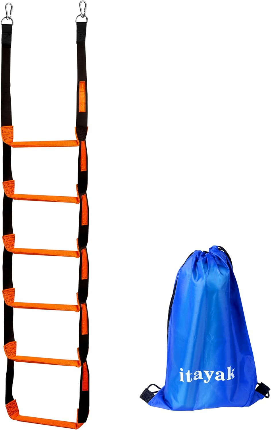 Heavy Duty 6 Step Boat Rope Ladder for Safe Marine Climbing