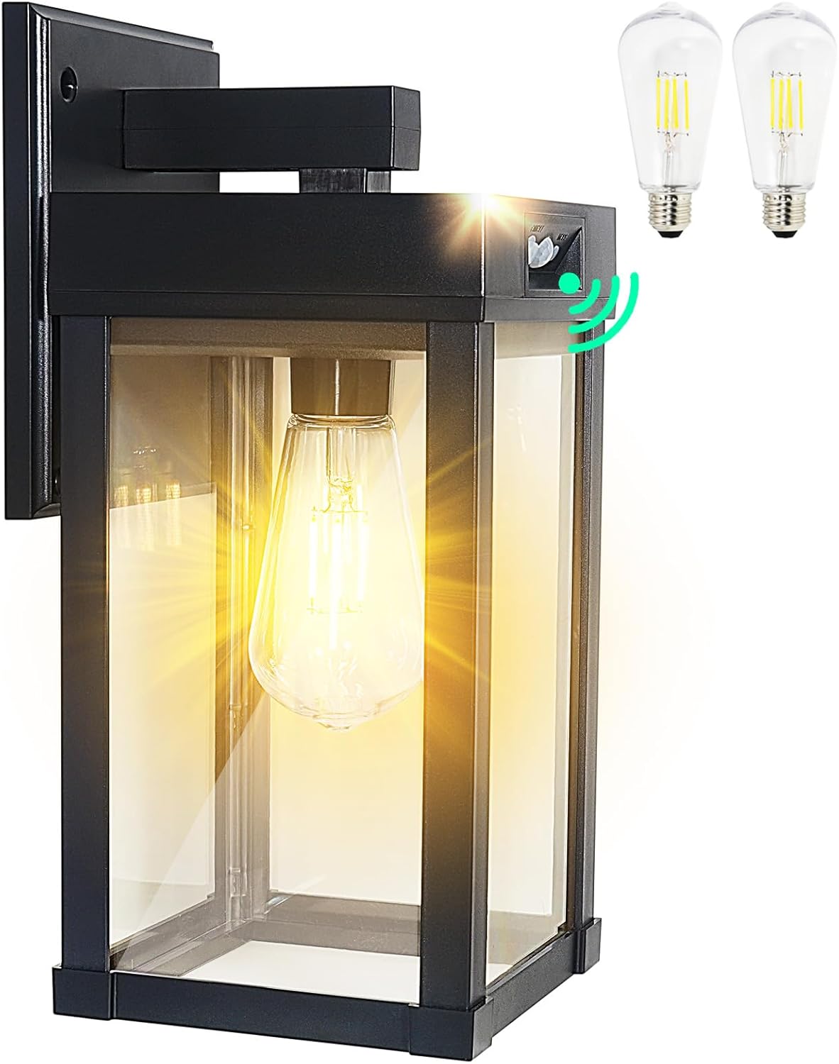 Solar Wall Lights Outdoor Waterproof with Motion Sensor Features