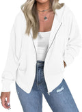 Zip Up Hoodies for Women - Fleece Lined Fall/Winter Jacket