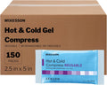 McKesson Cold and Hot Compress Reusable Gel Packs 150 Pack - Therapy