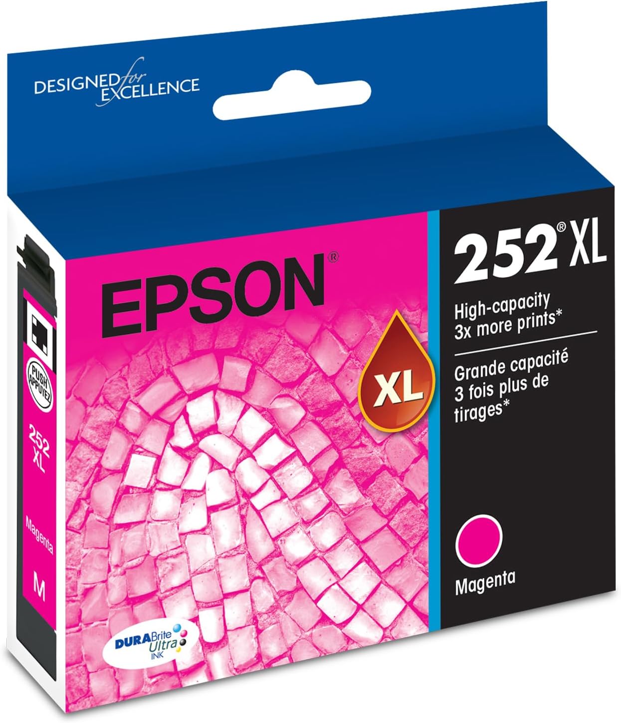 EPSON 252 DURABrite Ultra Ink High Capacity Magenta Cartridge