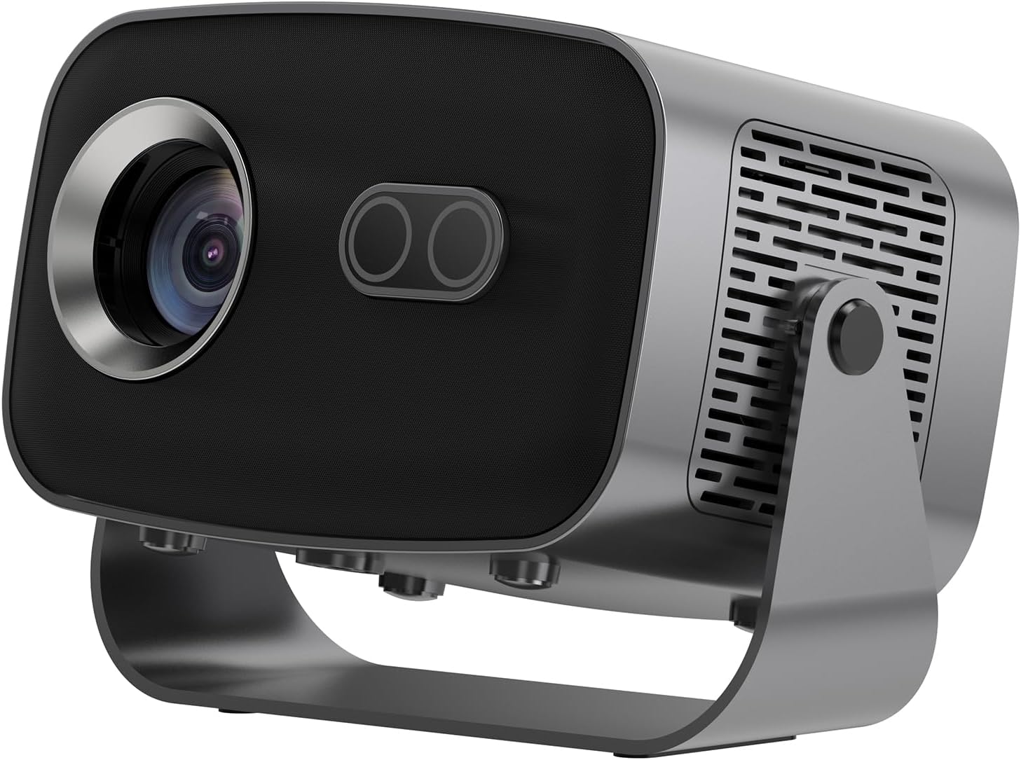 Smart Mini Projector with WiFi and Bluetooth for 1080P Fun