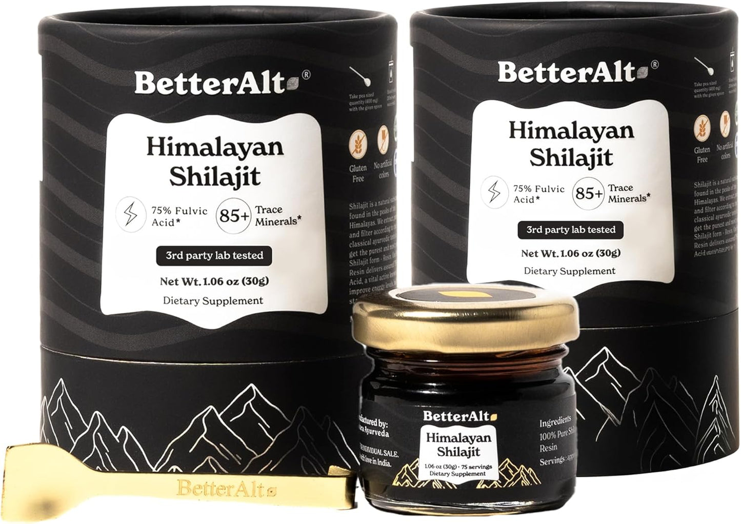 Pure Himalayan Shilajit Resin for Energy Boost & Immune Support