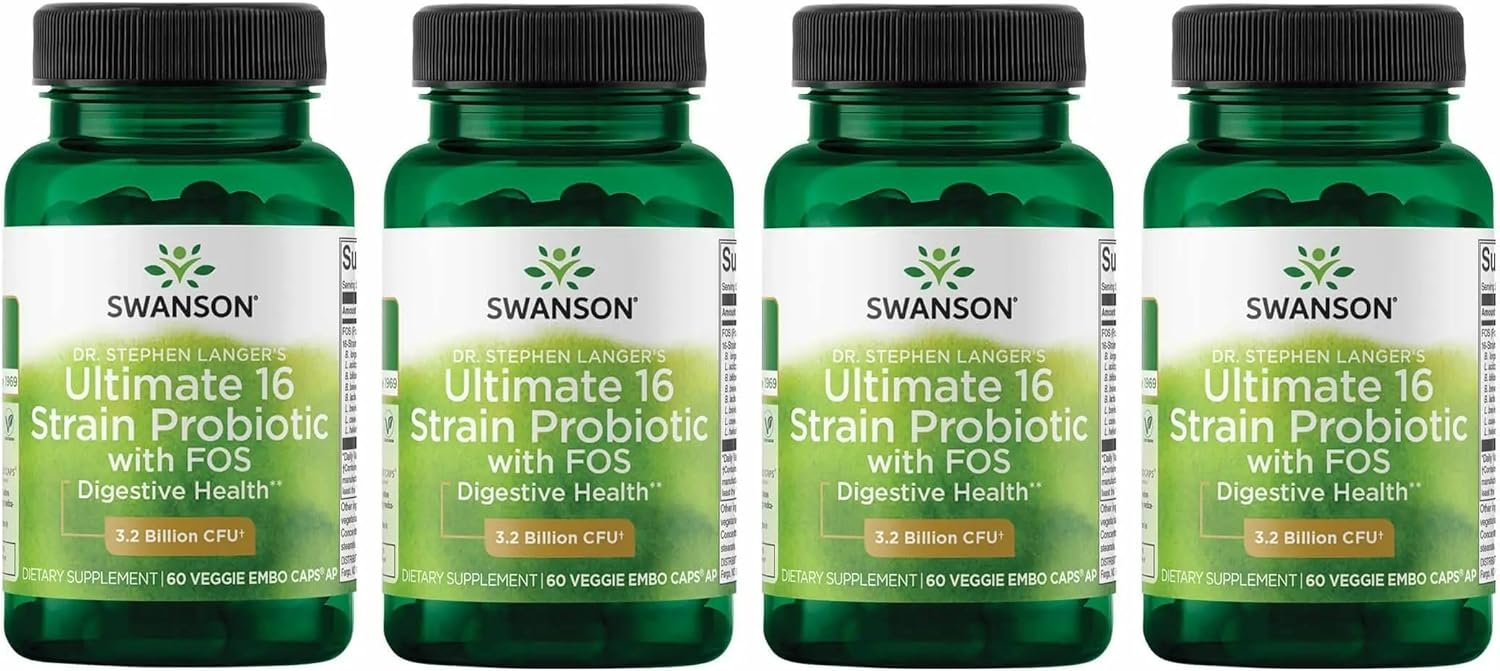 Natural Probiotic Supplement for Digestive Health Support