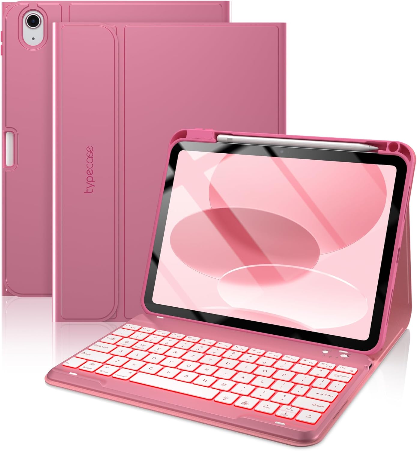 Typecase Folio Keyboard Case for iPad 10th Gen with Backlight