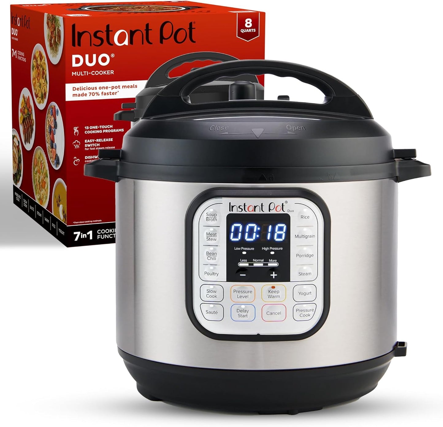 Instant Pot 7-in-1: Cook, Steam, Saute & More!