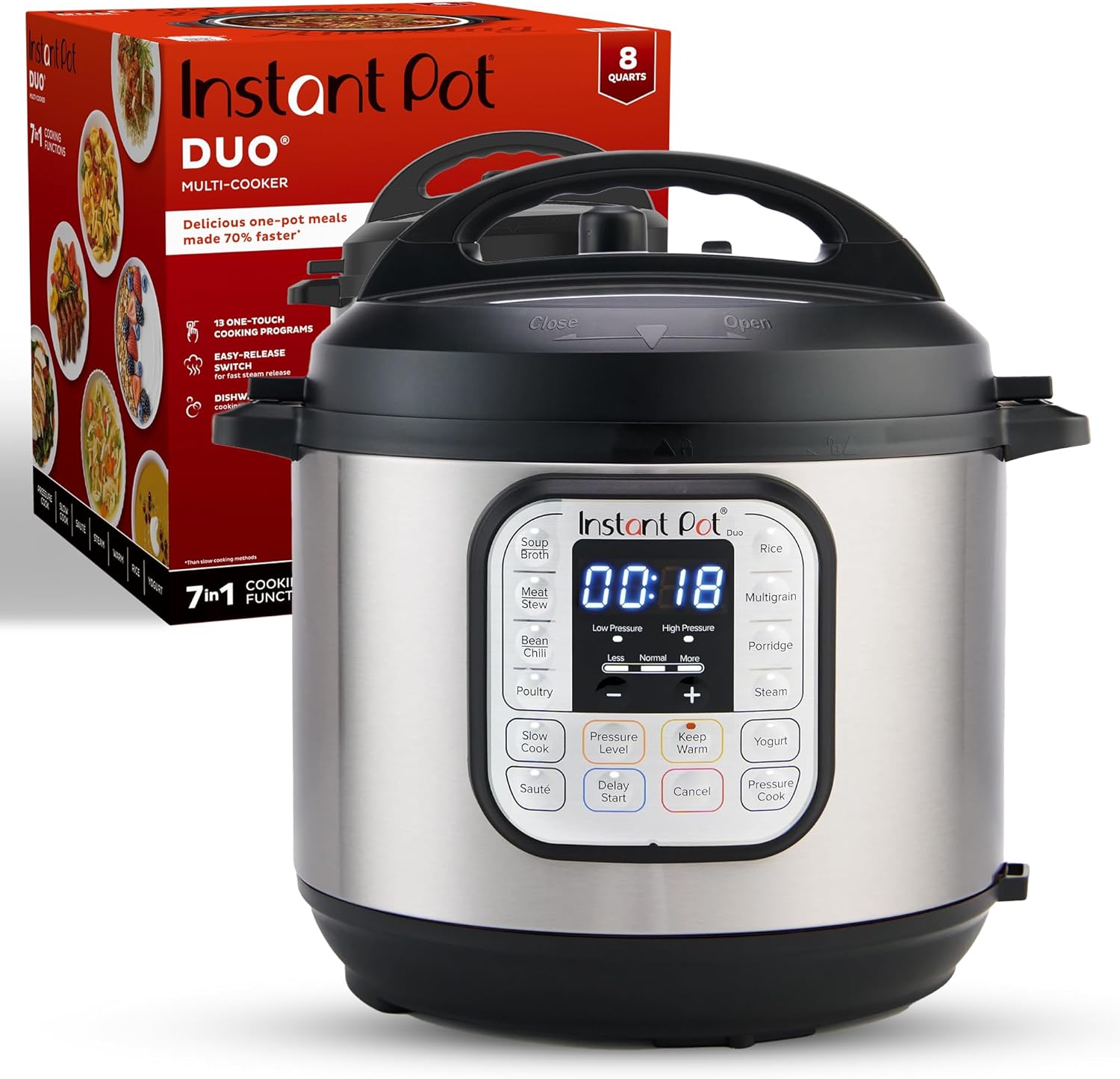 Instant Pot 7-in-1: Cook, Steam, Saute & More!