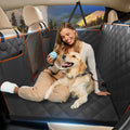 Back Seat Extender for Dogs - Hard Bottom 420lb Capacity