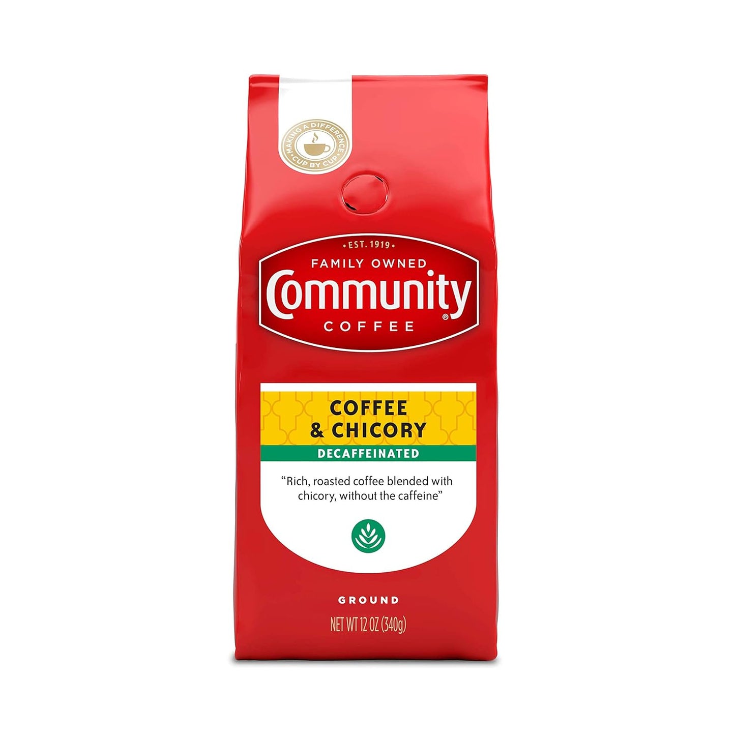 Community Coffee Decaf Chicory: Rich Ground Roast