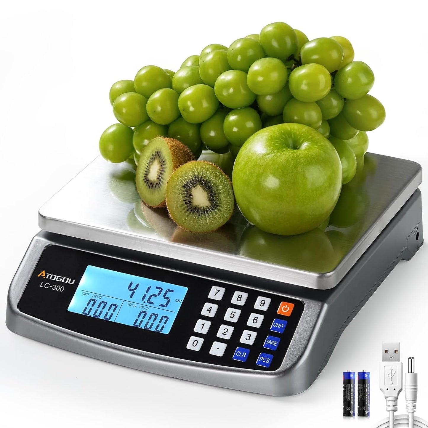110lb Food Scale with Price Computing for Cooking and More