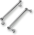 khtumeware 10 Pack 5 in Hole Center Polished Chrome Cabinet Pulls