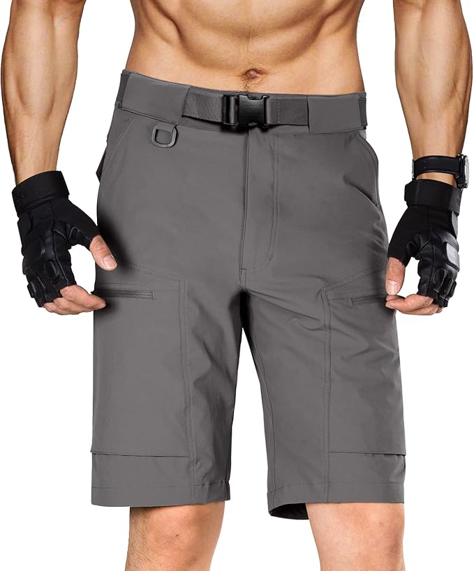 FREE SOLDIER Men's Cargo Shorts for Hiking and Tactical Use