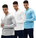 Men's Lightweight UPF 50+ Sun Protection Hoodie for Outdoor Activities