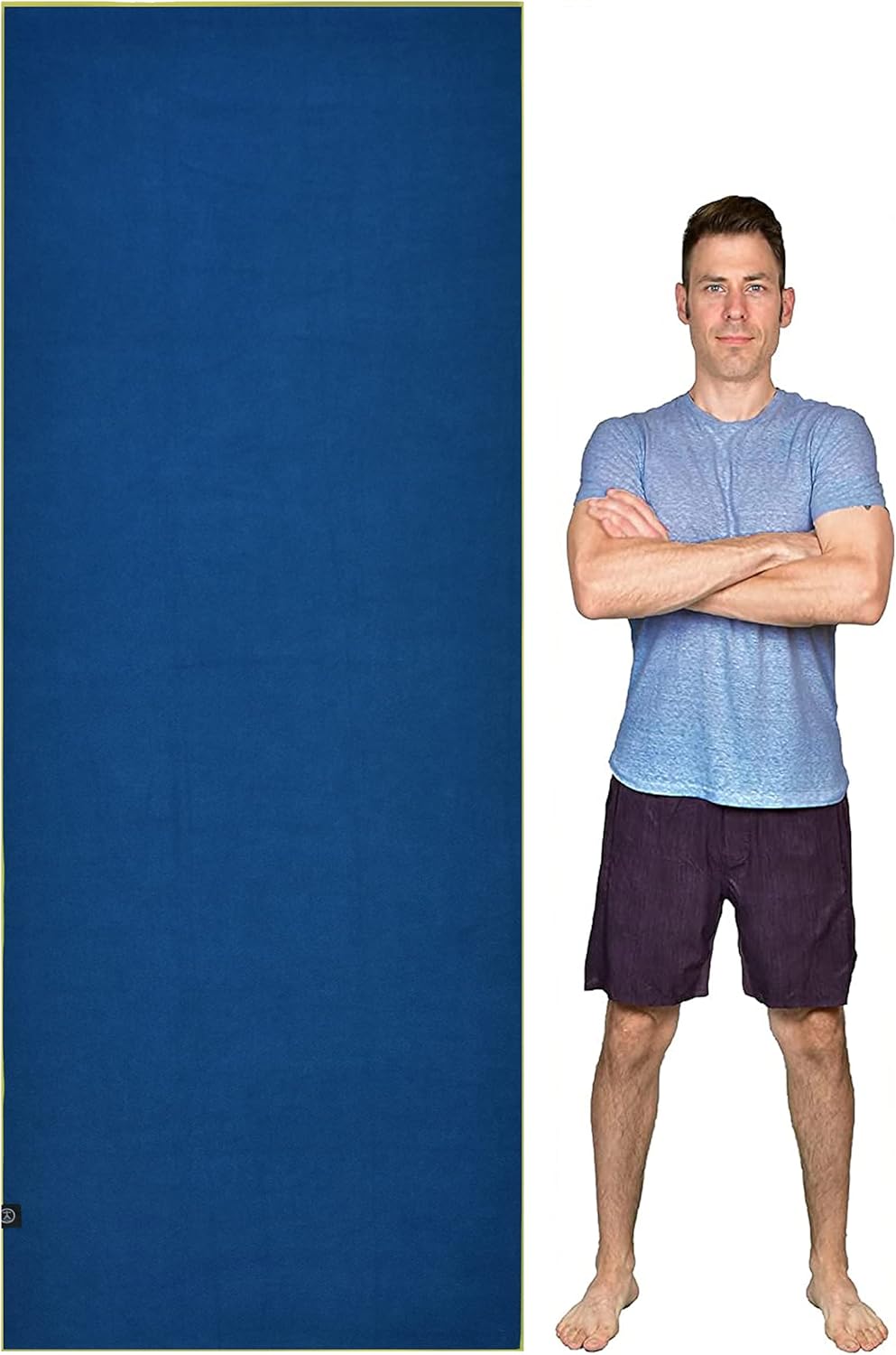 Silicone Grip Hot Yoga Towel XL