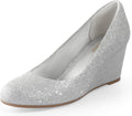 Closed Toe Wedges for Women 2.5in Medium Heel - Comfortable All-Day