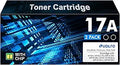 SUDLTO Compatible 17A Toner Cartridge Replacement for HP 17A - 2-Pack