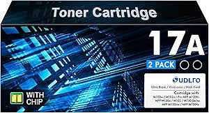 SUDLTO Compatible 17A Toner Cartridge for Laserjet Pro Printers