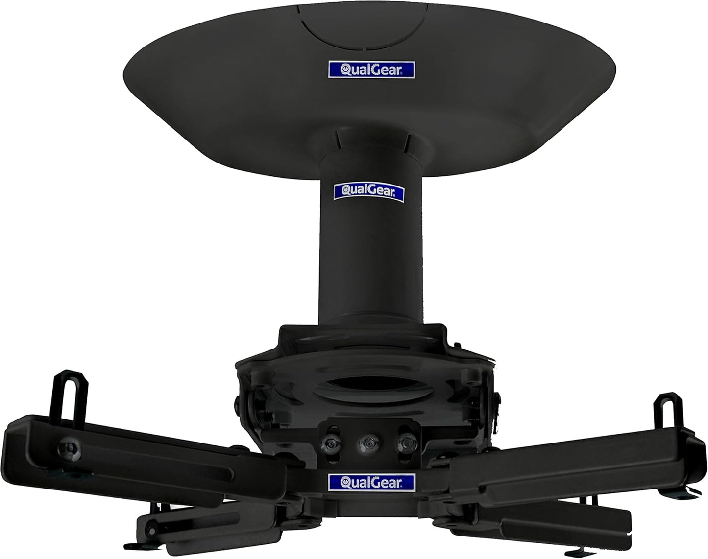 QualGear Pro-AV Single Joist Ceiling Adapter Kit - Black