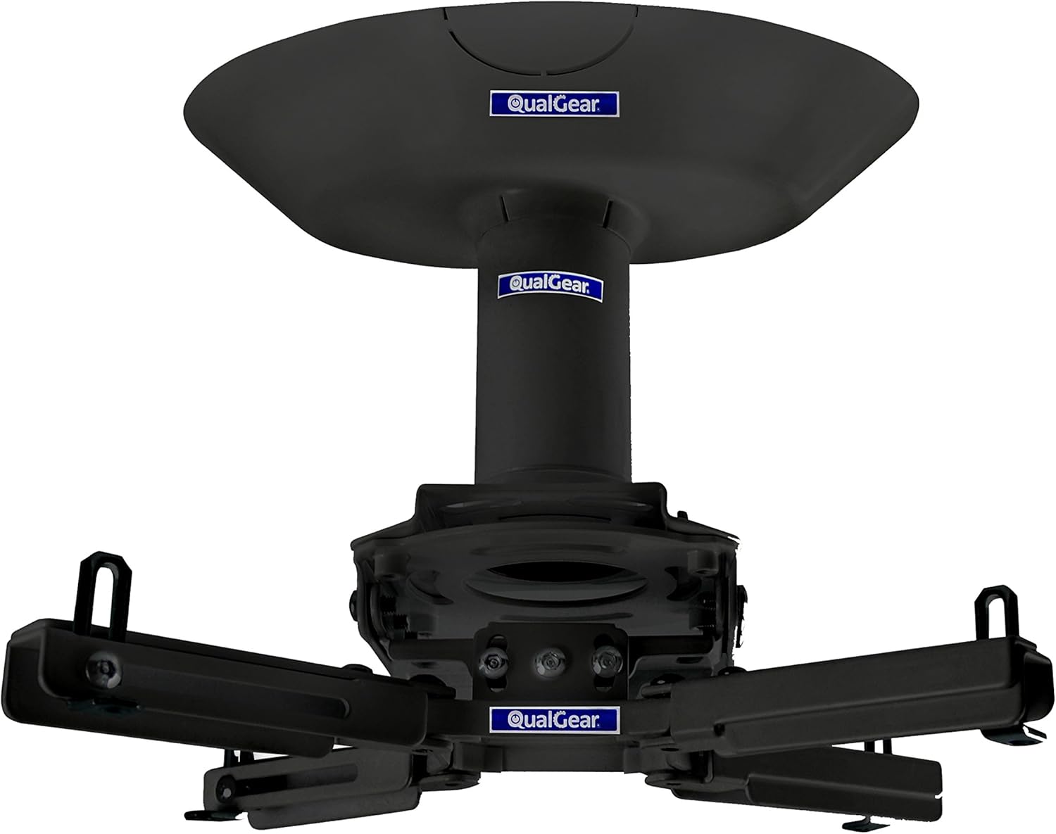 QualGear Pro-AV Single Joist Ceiling Adapter Kit - Black