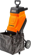 LawnMaster FD1503 Electric Wood Chipper Shredder - Compact Mulcher