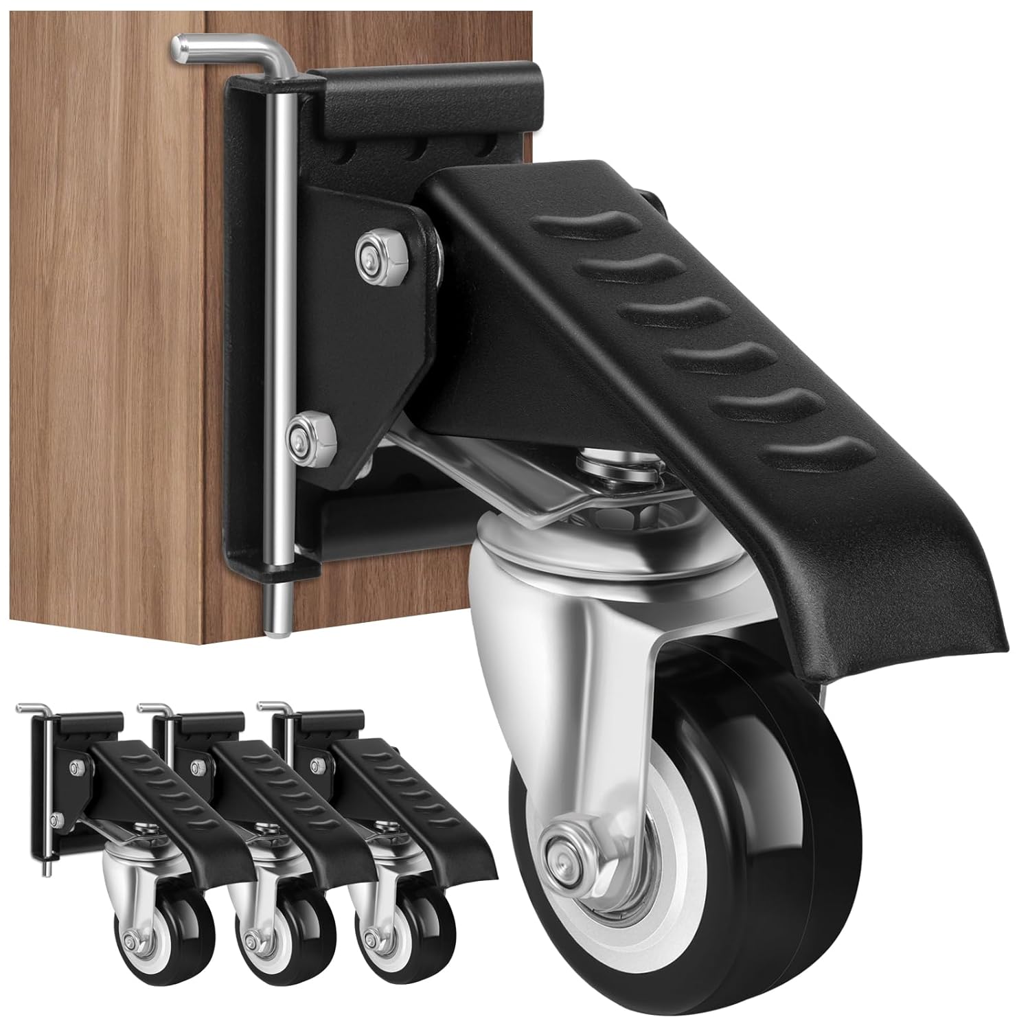 SPACECARE Workbench Casters Kit for Heavy Duty Mobility Needs