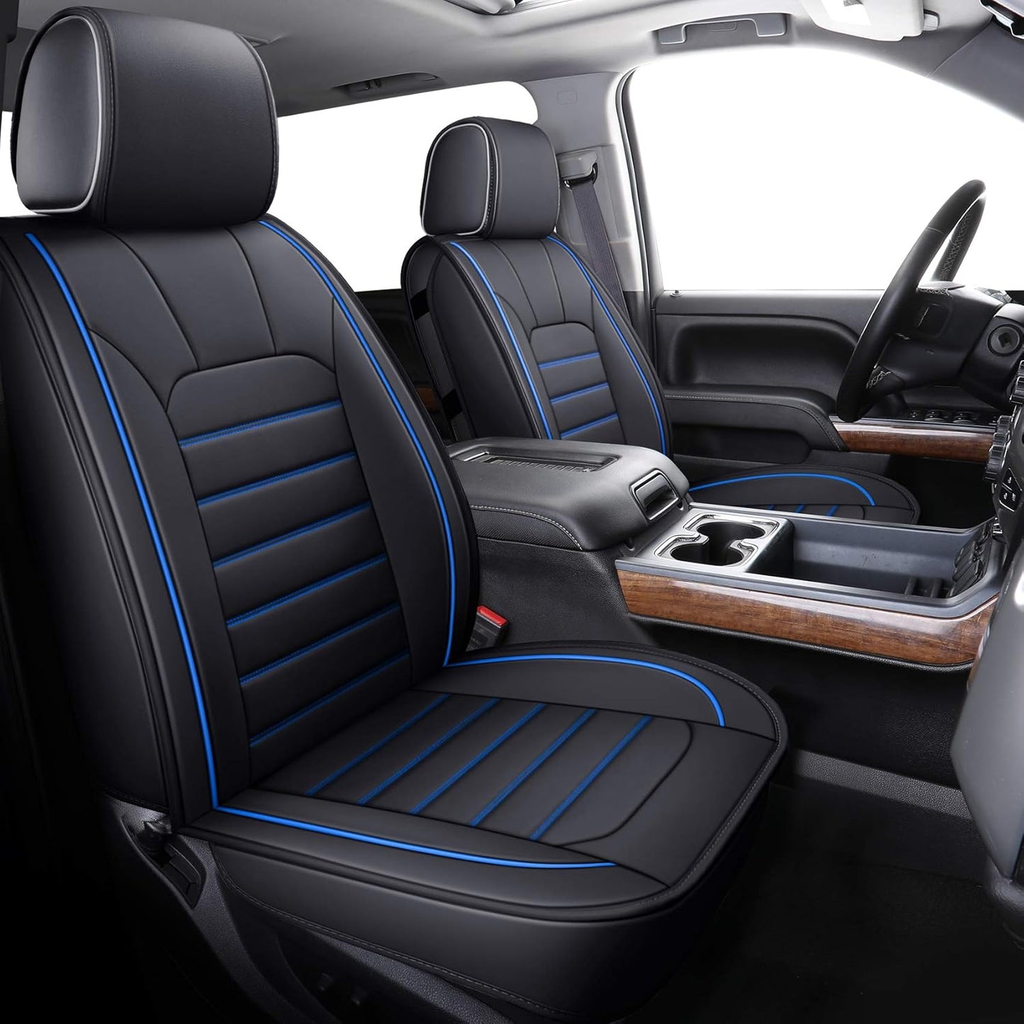 LUCKYMAN CLUB Silverado Seat Covers for 2007-2025 Models