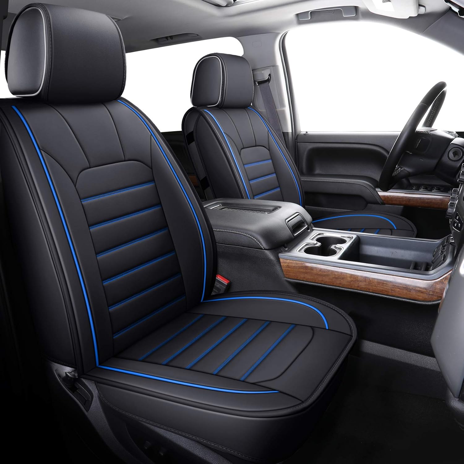 LUCKYMAN CLUB Silverado Seat Covers for 2007-2025 Models