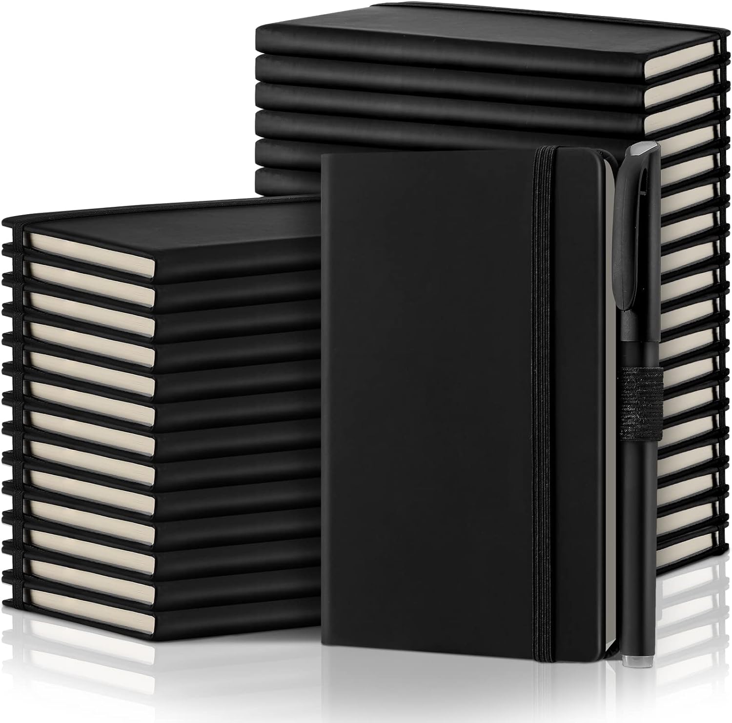 Pocket Notebook Journals with Pens for School and Office Use