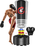 Freestanding Punching Bag with Stand and Gloves - Home MMA Trainer
