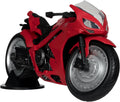 Red Hood's Sportsbike DC Multiverse Vehicle - Detailed 7 Scale