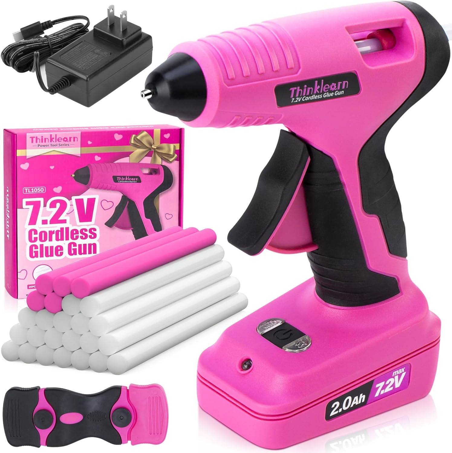 Cordless Hot Glue Gun Set for DIY, Arts & Crafts, and Gifts