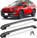 Roof Rack Cross Bars Compatible with 2019-2025 Toyota RAV4 - Lockable