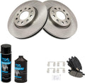 TRQ Front Ceramic Brake Pad & Rotor Kit for LaCrosse Equinox Malibu