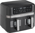 West Bend 10-Qt Dual Air Fryer: 15 Presets, Nonstick Baskets