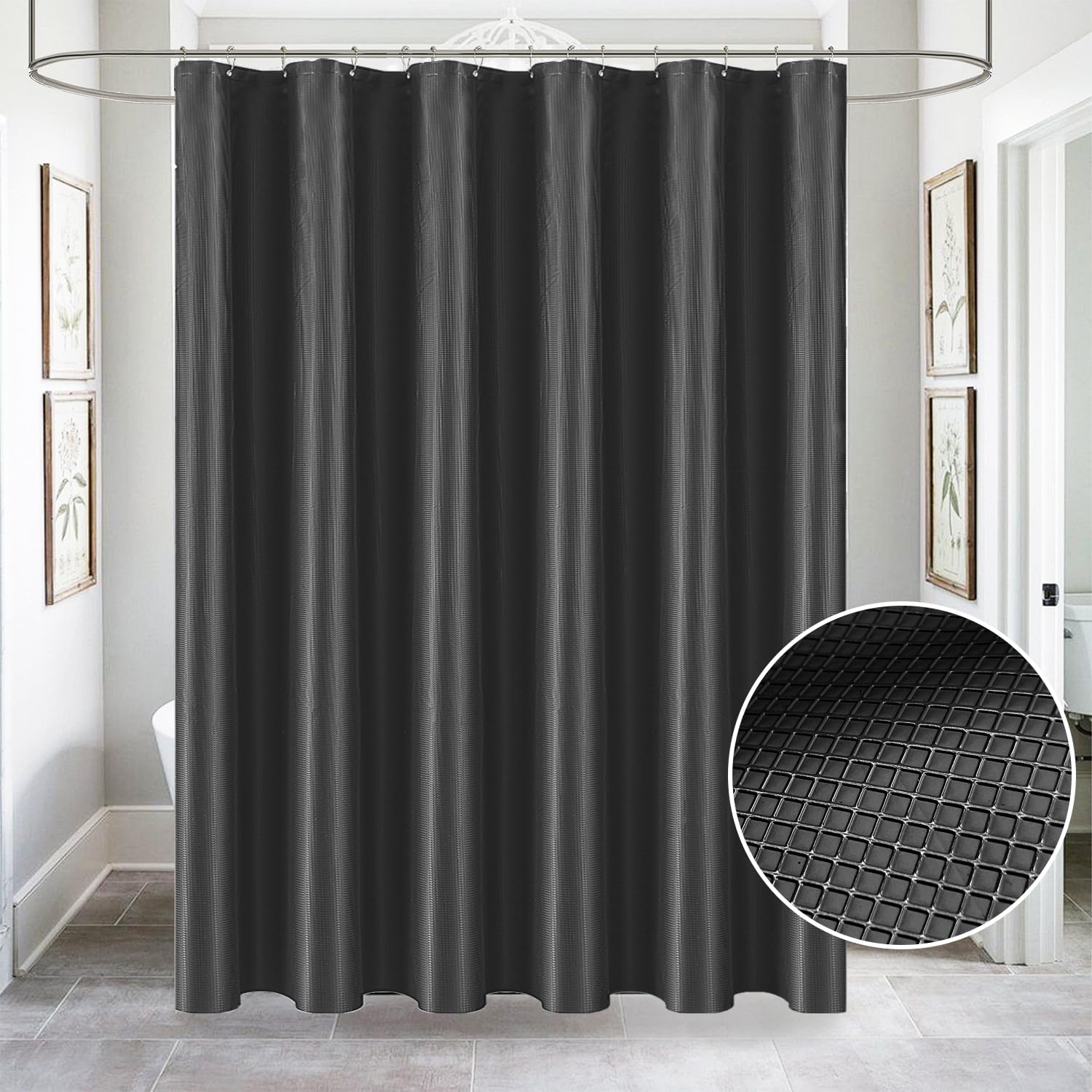 Tititex 8G Waterproof Shower Liner - Heavy Duty & Stylish!