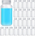 Tatuo 24 pcs 8 oz 250ml Wide Mouth PP Sample Bottles - Durable Lab