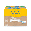 Charlie Banana Disposable Cloth Diaper Liners and Wipes, Unscented 100