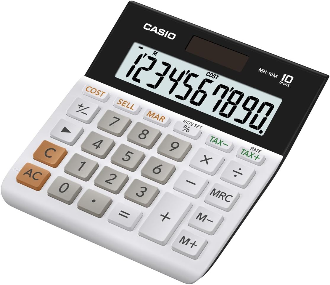 Casio MH-10M: Efficient Min-Desktop Calculator