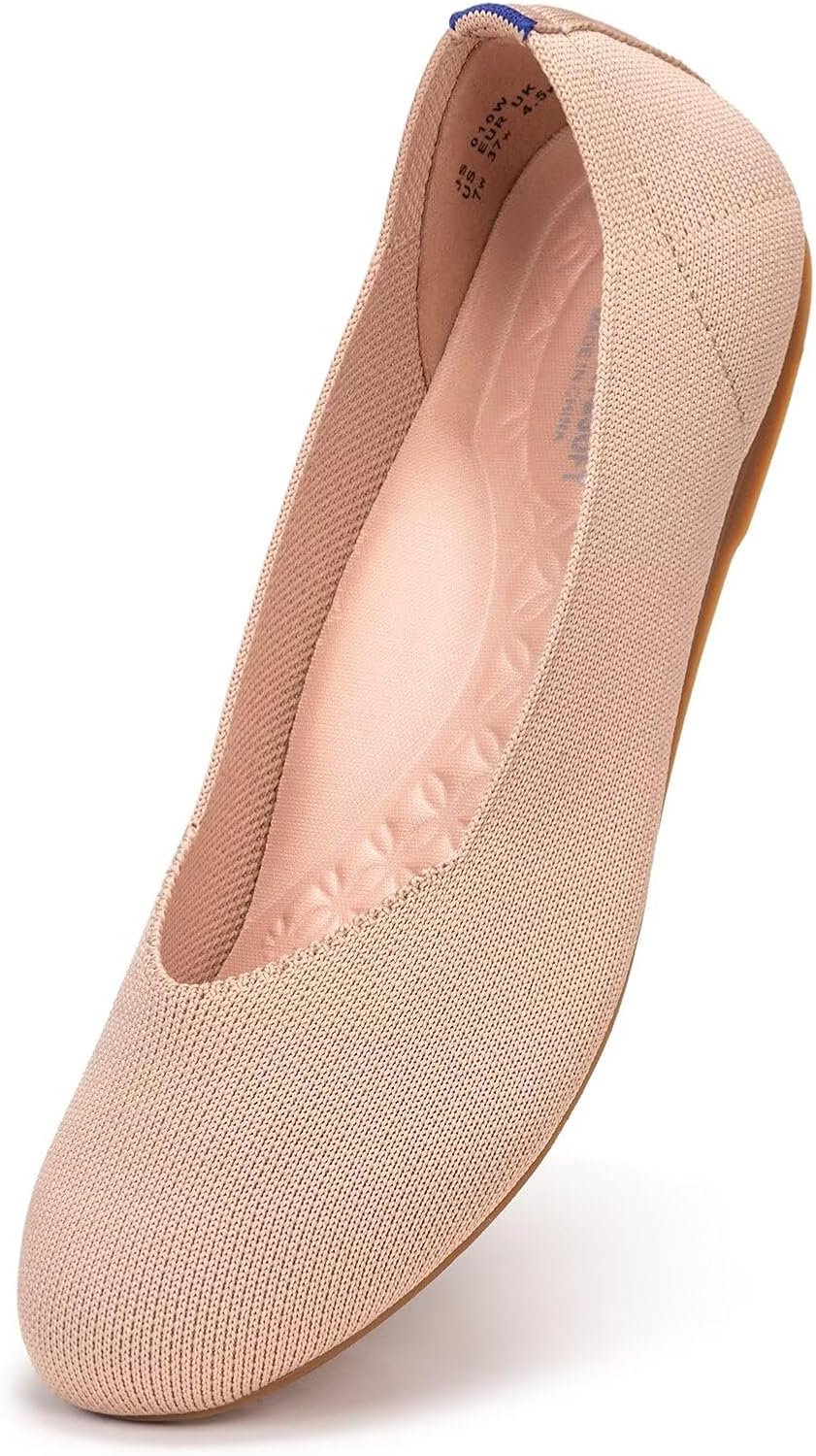Frank Mully Women's Wide Width Flats with Arch Support Comfort