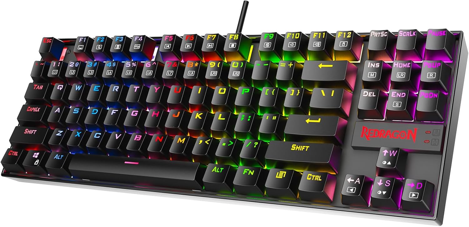 Redragon K552P Mechanical Gaming Keyboard with RGB Backlight