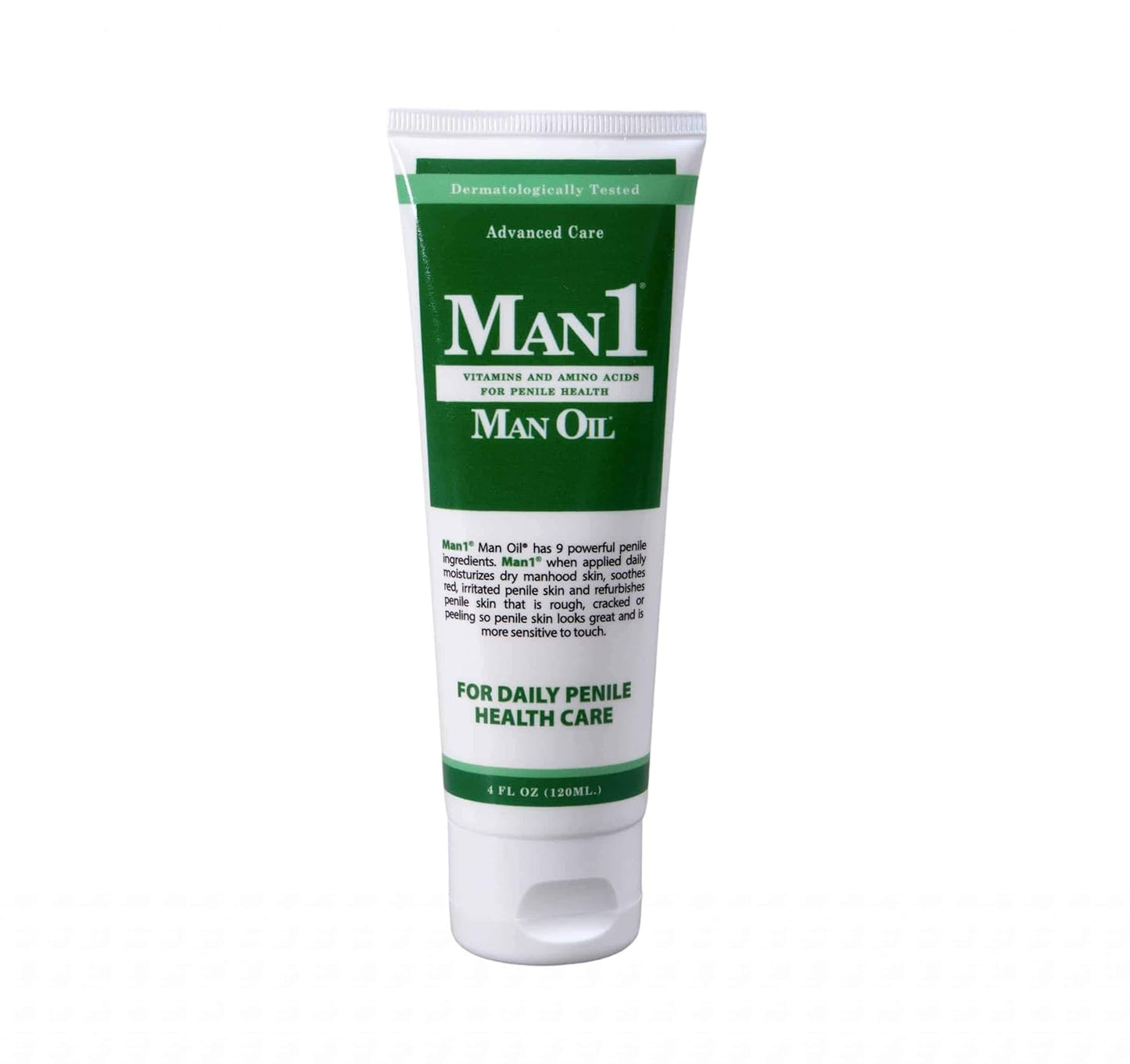 Man1 Man Oil Penile Health Cream for Dry and Irritated Skin