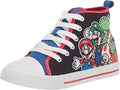SUPER MARIO Brothers Mario Luigi Kids Hi Top Sneaker - Fun Mix Match