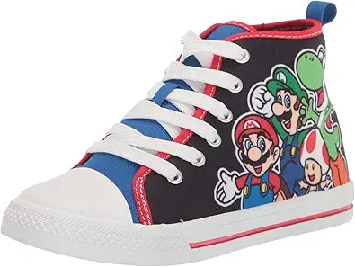 SUPER MARIO Brothers Kids Hi Top Sneakers for Fun Adventures