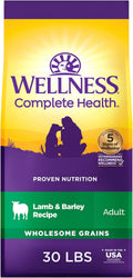 Wellness Complete Health Dry Dog Food with Lamb & Barley - Balanced