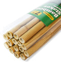 15pcs 3/4 in Thick 7ft Bamboo Garden Stakes - Heavy Duty Plant Support