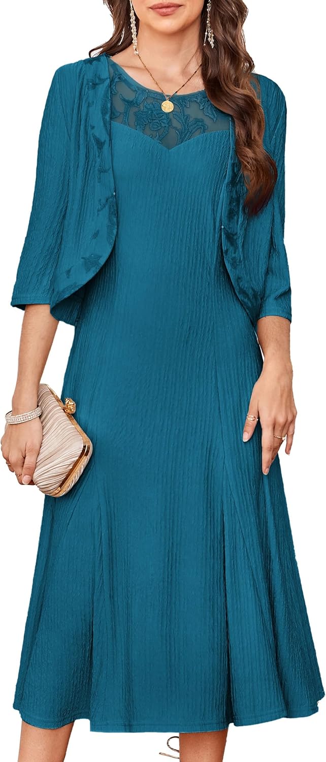 Elegant Grandma of The Bridal Dress for Special Occasions