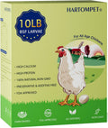 10LB Dried Black Soldier Fly Larvae - Nutrient-Packed Poultry Feed