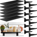 6 Pack Wooden Slatwall Shelf 15.7 in x 6 in - Heavy Duty Slatwall