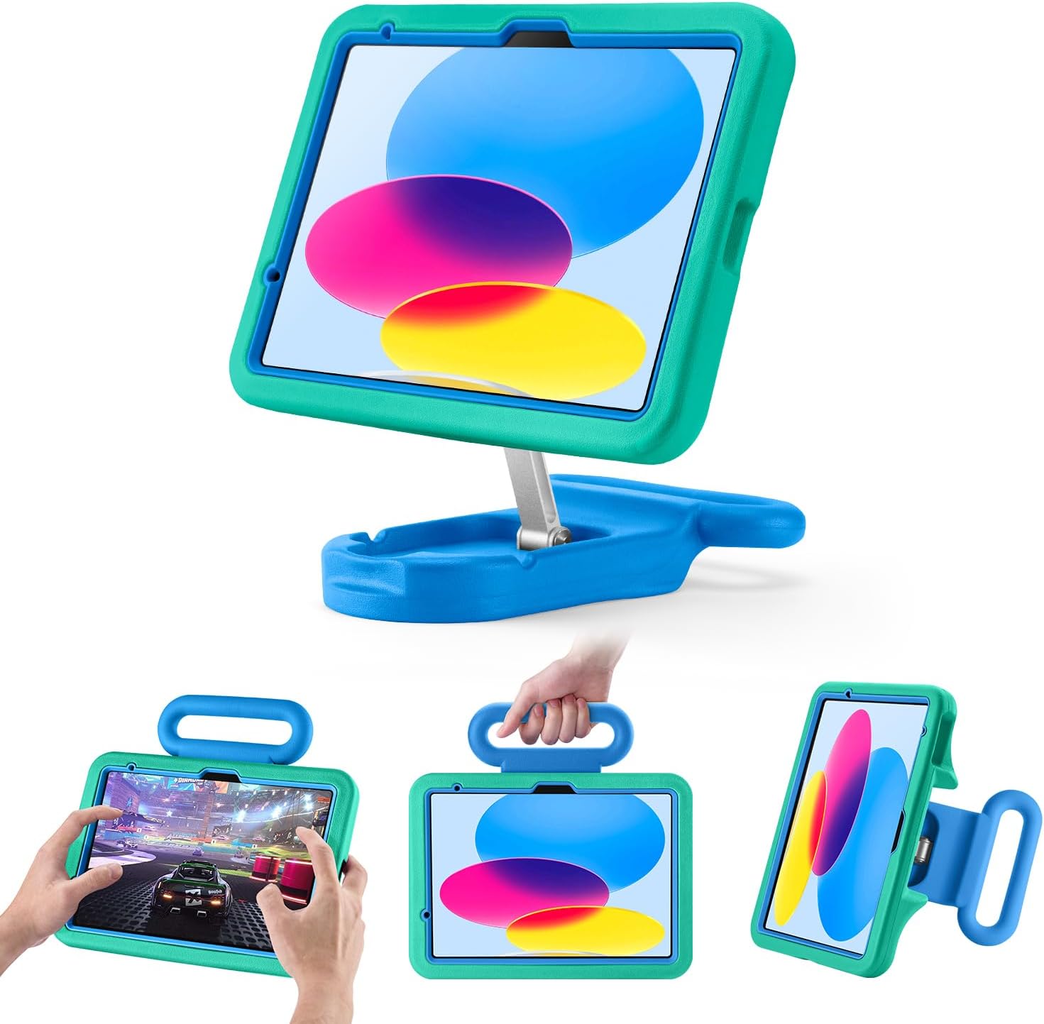 Kids Case for iPad 11th/10th Gen 10.9ft' - Drop Proof & Safe
